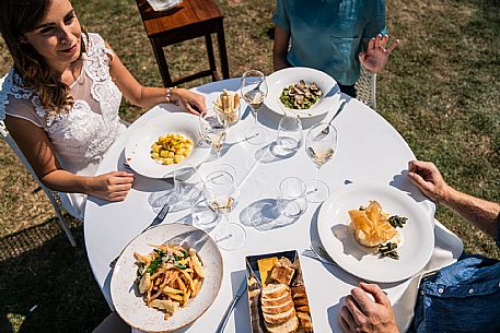 lunch in the hills