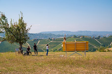 Big Bench in Langhe Monferrato Roero