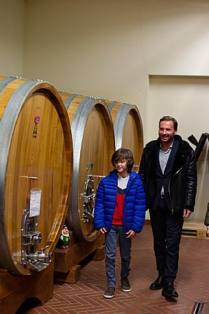 family experience in the winery 