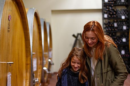 family experience in the winery 