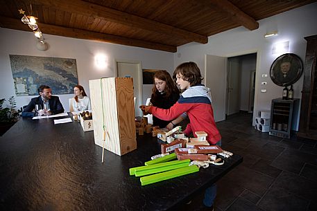 family experience in the winery 