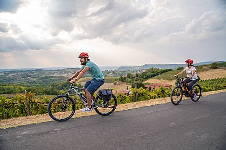 E-bike in Monforte d'Alba