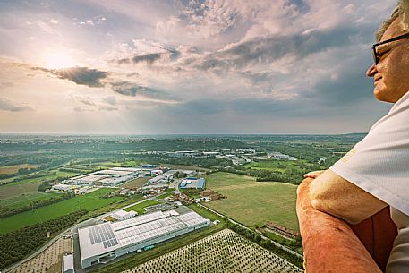 Hot air balloon tour