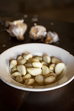 Bagna Cauda - Ingredients - Preparation