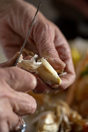 Bagna Cauda - Ingredients - Preparation