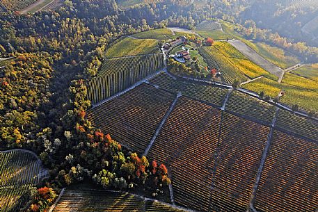 Aerial view - Monferrato - Landscape